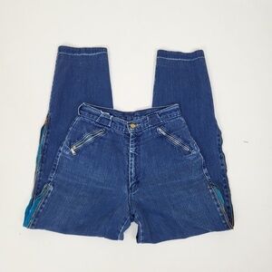 90's Denim Jeans Workwear Carpenter Zippers Tapered